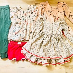 Makena lane holiday Christmas size 6 set